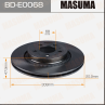 Диск тормозной Masuma BD-E0068 [1] rear /XC90 I