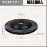 Диск тормозной Masuma BD-E0191 [1] rear