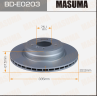 Диск тормозной masuma bd-e0203 [1] rear /3-series (e90)/3-series (e91)/3-series (e92)/x1 (e84)