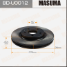 Диск тормозной Masuma BD-U0012 [2] front CHEVROLET CRUZE, OPEL ASTRA-J