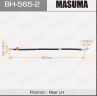 BH-565-2 Шланг тормозной Masuma T- /rear/ Camry ACV40  LEXUS ES350 LH