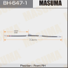 Шланг тормозной masuma bh-647-1 / t- /front/ avensis / zrt270l rh