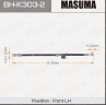 Шланг тормозной MASUMA HYUNDAI- /front/ ELANTRA III LH