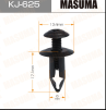 Kj-625_клипса! nissan almera n15 95-00