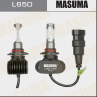 Светодиодная лампа masuma l650 hb3 12v/65w led 6000k 4000lm [уп.2]
