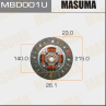 Диск сцепления Masuma 215*140*23*26.1 (1/10)