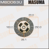 Mbd063u_диск сцепления! mitsubishi pajero/montero 2.8td 94-00