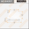 Воздушный фильтр салонный ас- masuma (1 40) renault megane ii v1600  v2000
