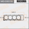 Md-03019_прокладка гбц! mitsubishi pajero 4m40t 2 8tdi 94&gt