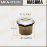 Воздушный фильтр А- 3006 Masuma (1/18) б