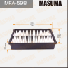 MFA-598_фильтр воздушный ! Mazda 3/5 1.8/2.0 03&gt
