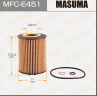 Фильтр масляный LHD MASUMA BMW X5 (E53) / N62B44A, N62B48A