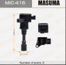 Катушка зажигания MASUMA, MAZDA 5, MAZDA 6 / L8-DE