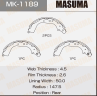 Барабанные тормозные колодки MK1189 от компании MASUMA