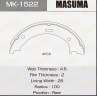 Колодки барабанные masuma mk-1522 / парковочные (к-т 4шт) infiniti qx56 04-10