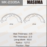 Барабанные тормозные колодки MK2335A от производителя MASUMA