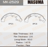 Барабанные тормозные колодки MK2529 от производителя MASUMA