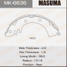 Барабанные тормозные колодки MK6636 от фирмы MASUMA
