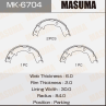 Колодки барабанного ручника MK6704 от производителя MASUMA