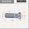 Шпилька masuma mls-240 (уп, 20 шт)