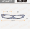 Прокладки глушителя MASUMA, 49.1/48.7x142x2