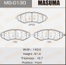 Колодки тормозные дисковые MS0130 от производителя MASUMA