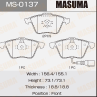 Колодки тормозные дисковые MS0137 от фирмы MASUMA