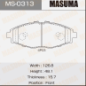 Колодки тормозные дисковые MS0313 от производителя MASUMA