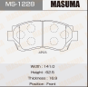 Колодки тормозные дисковые передние MS1228 от фирмы MASUMA