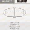 Колодки тормозные дисковые MS1237 от производителя MASUMA