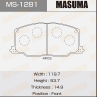 Колодки тормозные дисковые MS1281 от компании MASUMA