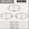 Колодки тормозные дисковые MS1324 от фирмы MASUMA