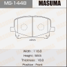 Колодки тормозные дисковые MS1448 от фирмы MASUMA