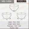 Колодки тормозные дисковые MS1454 от компании MASUMA
