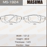 Колодки тормозные дисковые MS1924 от фирмы MASUMA