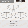 Колодки тормозные дисковые MS2225 от компании MASUMA