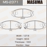 Колодки тормозные дисковые MS2371 от производителя MASUMA