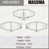 Колодки дисковые MASUMA прдавать MS-2132 (1/12)