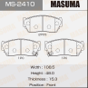 Колодки тормозные дисковые MS2410 от производителя MASUMA
