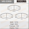 Колодки тормозные дисковые MS3369 от компании MASUMA