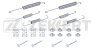 Комплект установочный задн. торм. колодок Renault Clio II 98-  Laguna 93-  Volvo 440 88-  460 89-  C