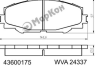 Колодки тормозные fr rav4 iii rav4 iv corolla e12