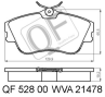 КОЛОДКИ ТОРМОЗНЫЕ FR БЕЗ ДАТЧИКА VW