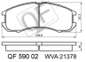Колодки тормозные fr с механическим датчиком mazda  ford