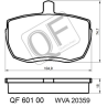 Колодки тормозные fr без датчика ford  iveco  fiat