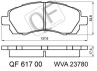 КОЛОДКИ ТОРМОЗНЫЕ FR БЕЗ ДАТЧИКА SUBARU