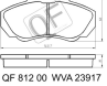 Колодки тормозные fr без датчика fiat ducato ii(244) peugeot boxer i(244)  citro