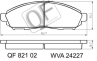 КОЛОДКИ ТОРМОЗНЫЕ FR С МЕХАНИЧЕСКИМ ДАТЧИКОМ NISSAN NAVARA III