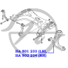 Рычаг передней подвески  нижний  левый TIIDA C11 2005-  TIIDA LATIO SC11 2005-  VERSA C11X 2006-