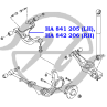 Рычаг задней подвески  верхний  задний  левый GRAND VITARA/ESCUDO JB416/JB420/JB627 2006-